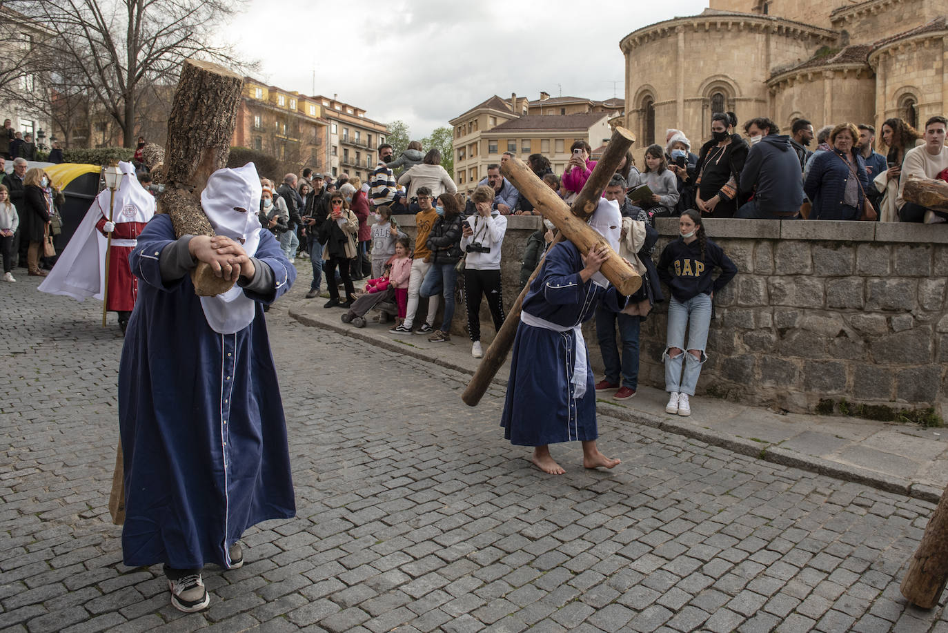 Procesiones de este Jueves Santo en Segovia.