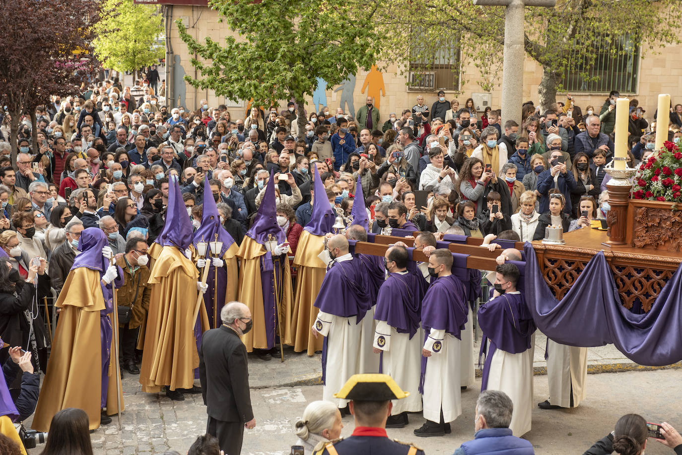 Procesiones de este Jueves Santo en Segovia.
