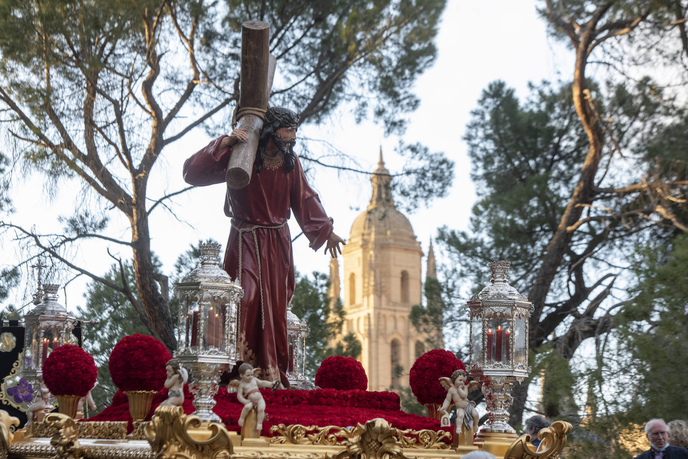 Procesiones de este Jueves Santo en Segovia.
