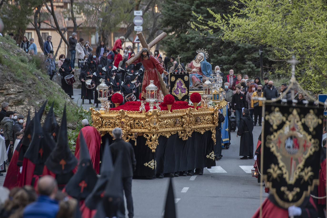 Procesiones de este Jueves Santo en Segovia.