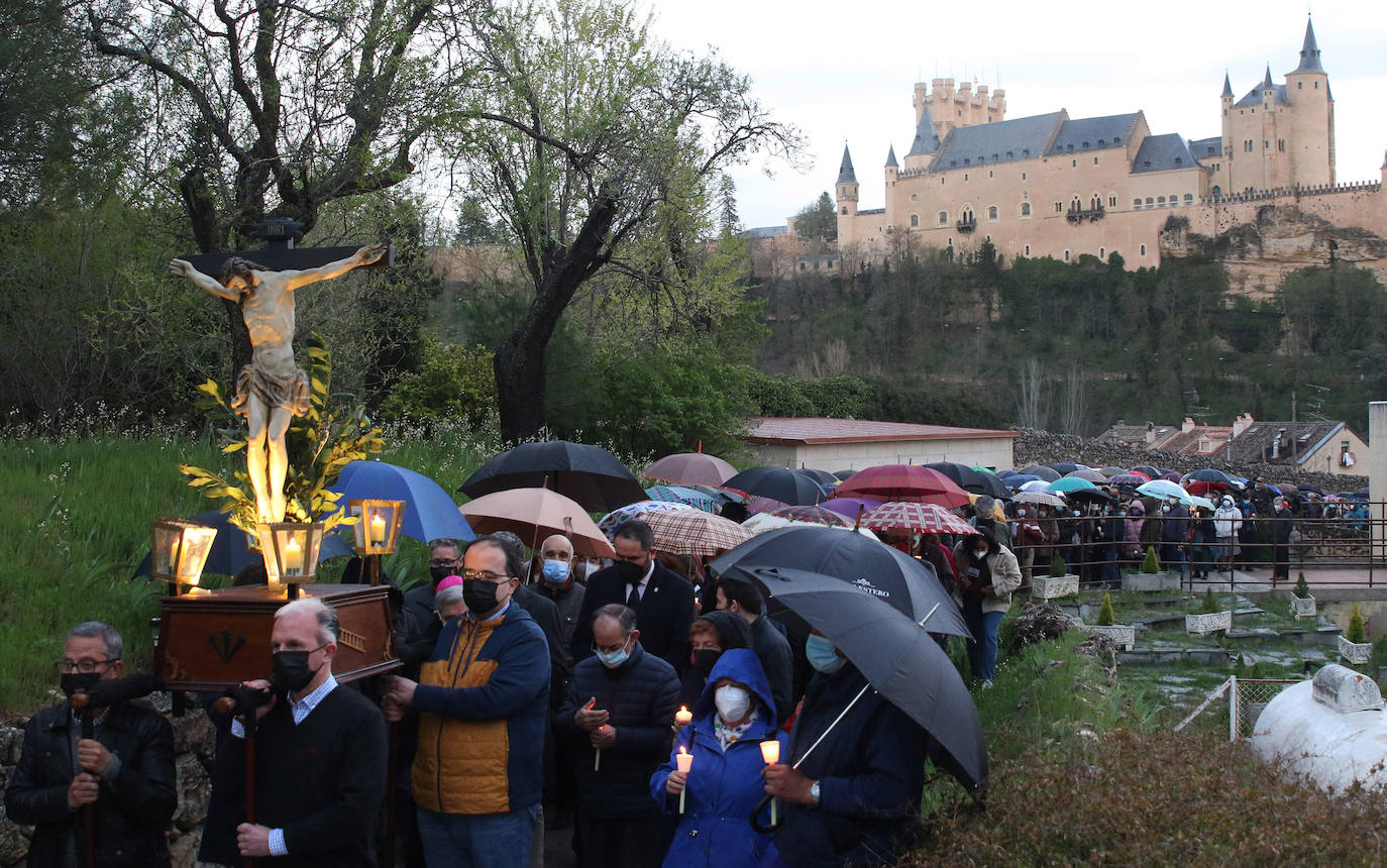 Procesiones del Miércoles Santo en Segovia.