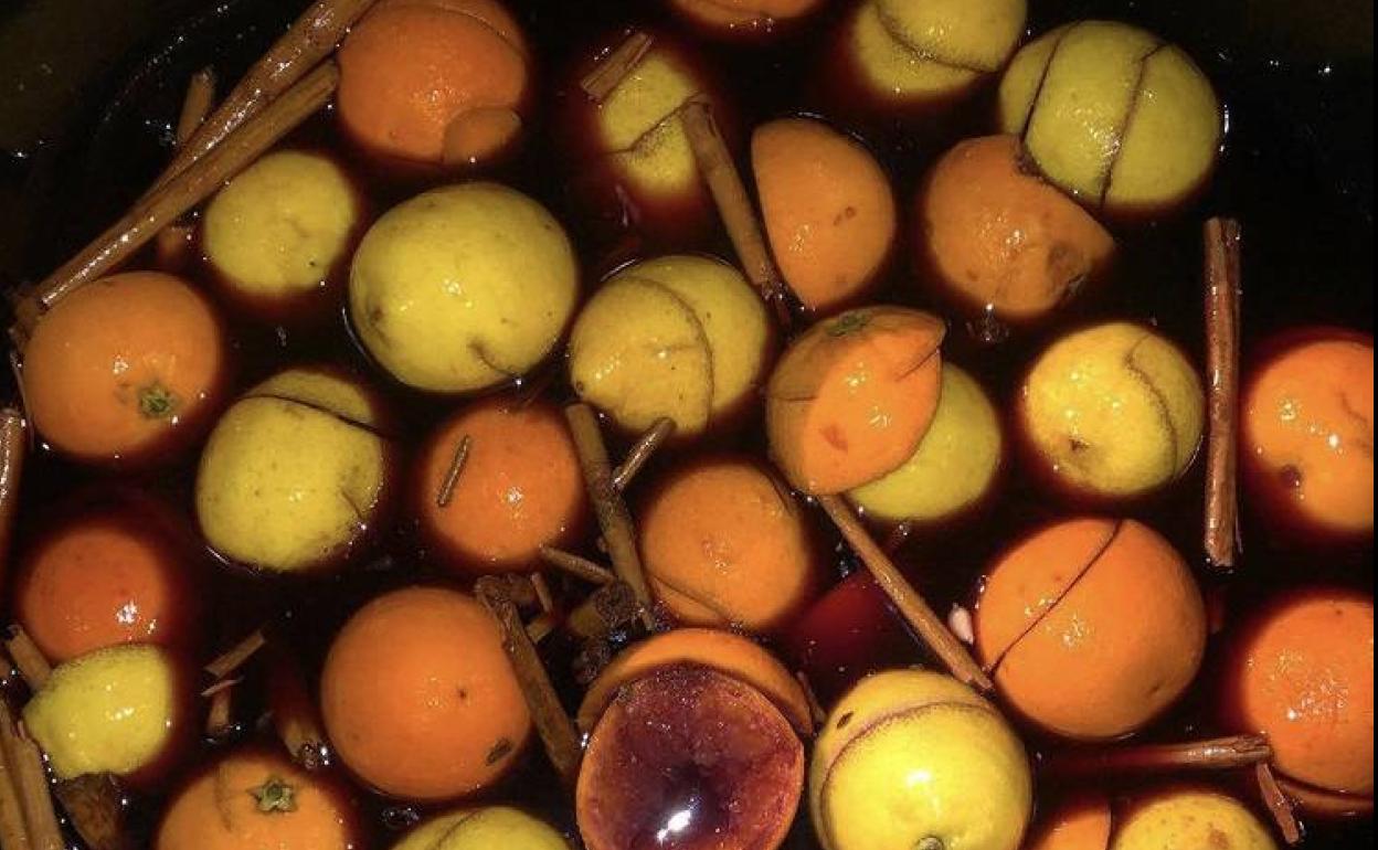 Limonada con vino de la Ribera del Duero. 