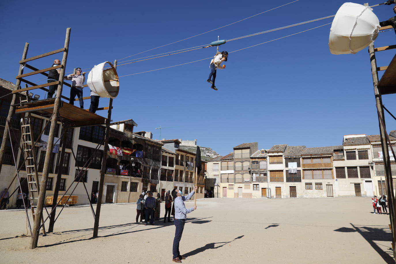 Probadilla de la Bajada del Ángel en Peñafiel. 
