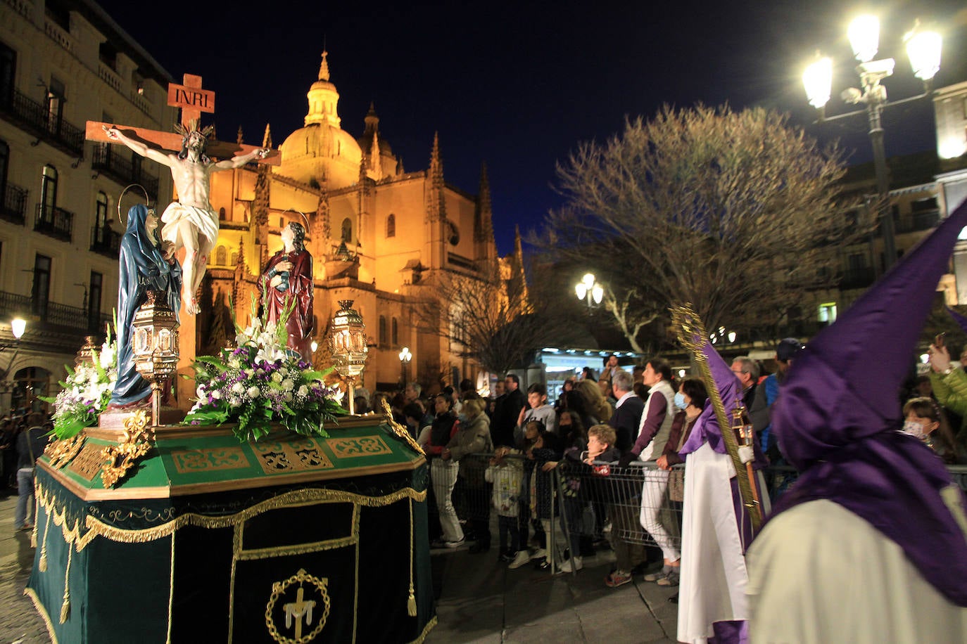 Un momento del cortejo. 