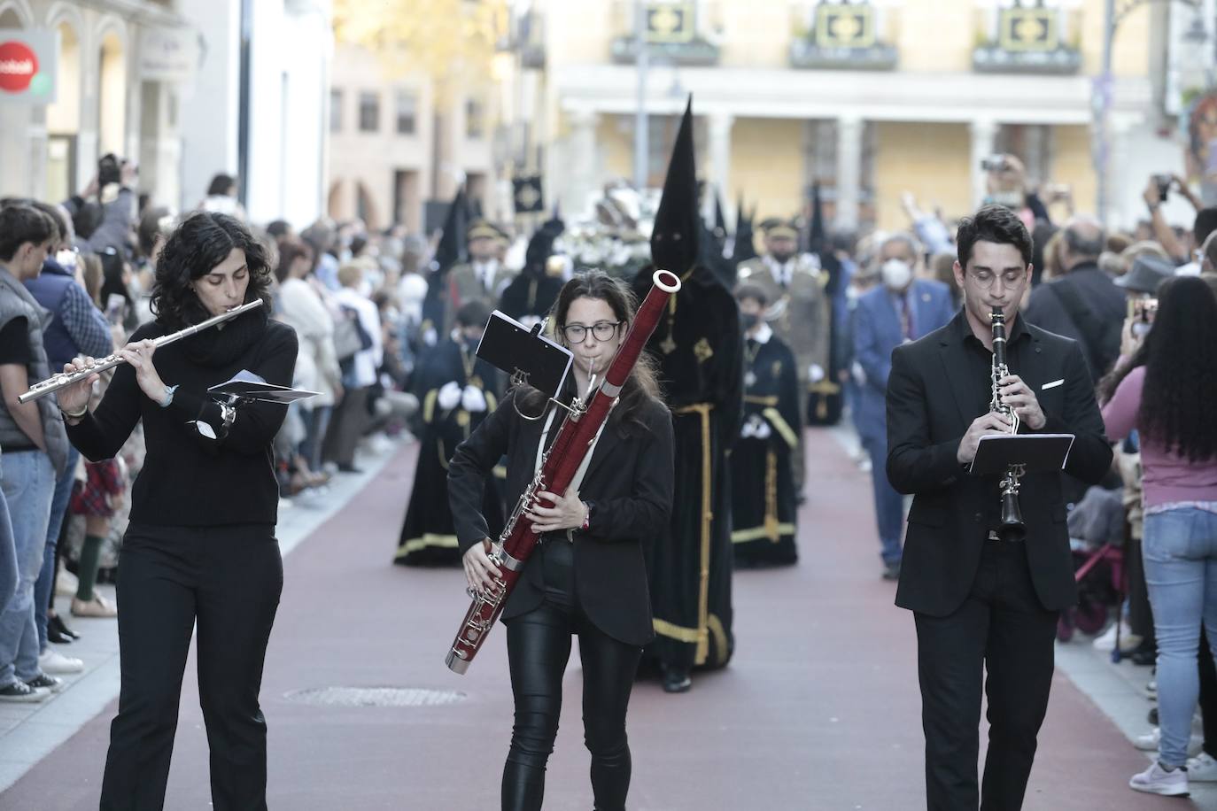 Procesión del Santo Entierro de Cristo, en Valladolid.
