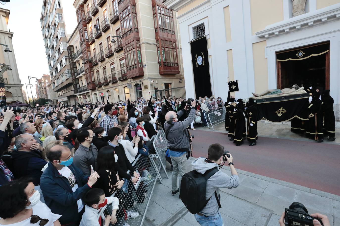 Procesión del Santo Entierro de Cristo, en Valladolid.