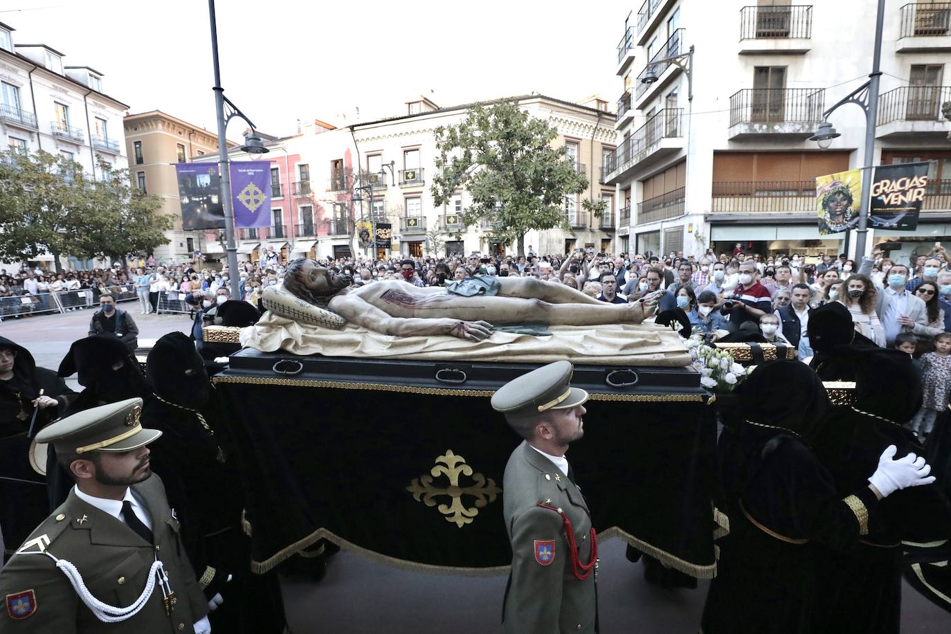 Procesión del Santo Entierro de Cristo, en Valladolid.