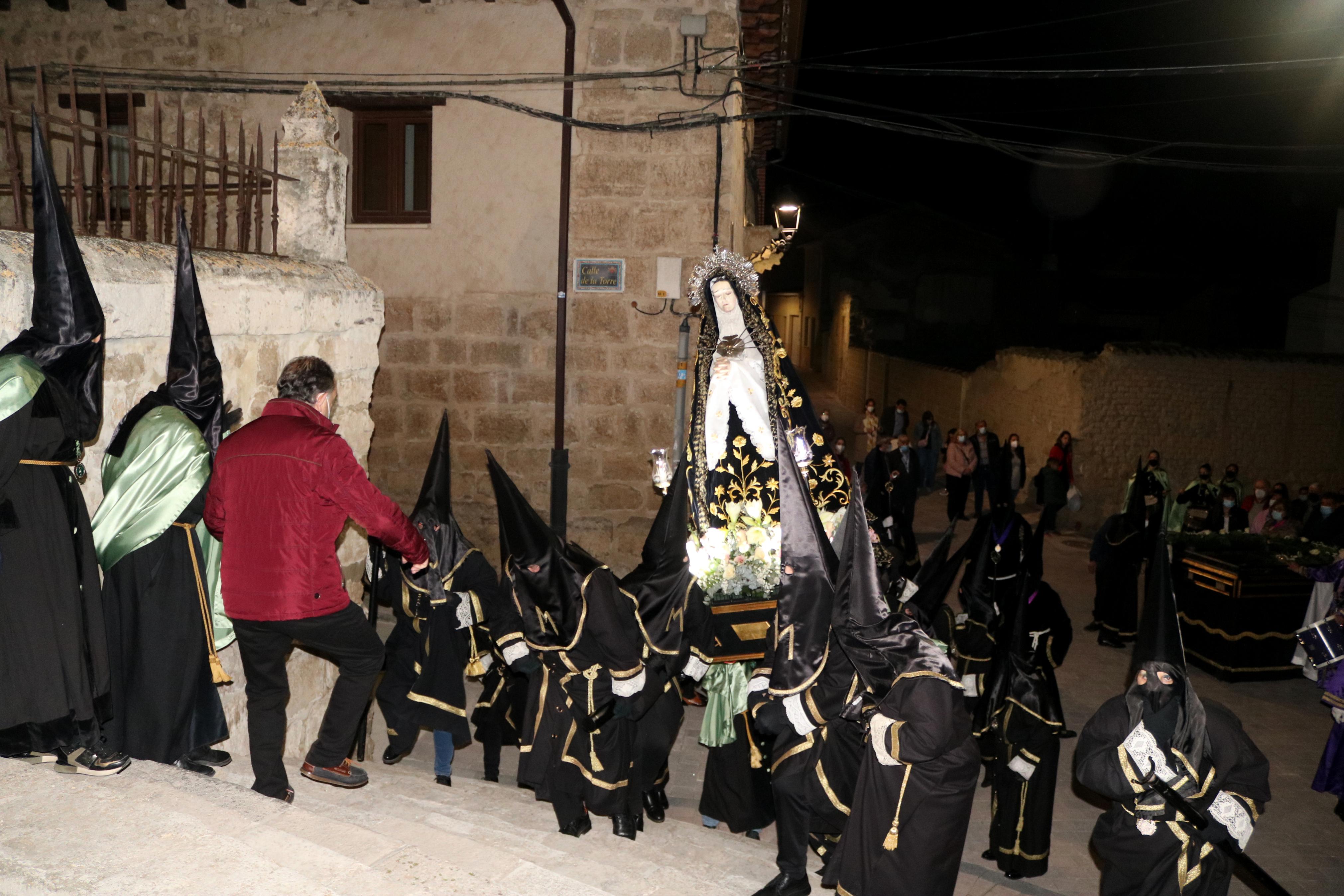 Baltanás vivió con profundo respeto la Semana Santa