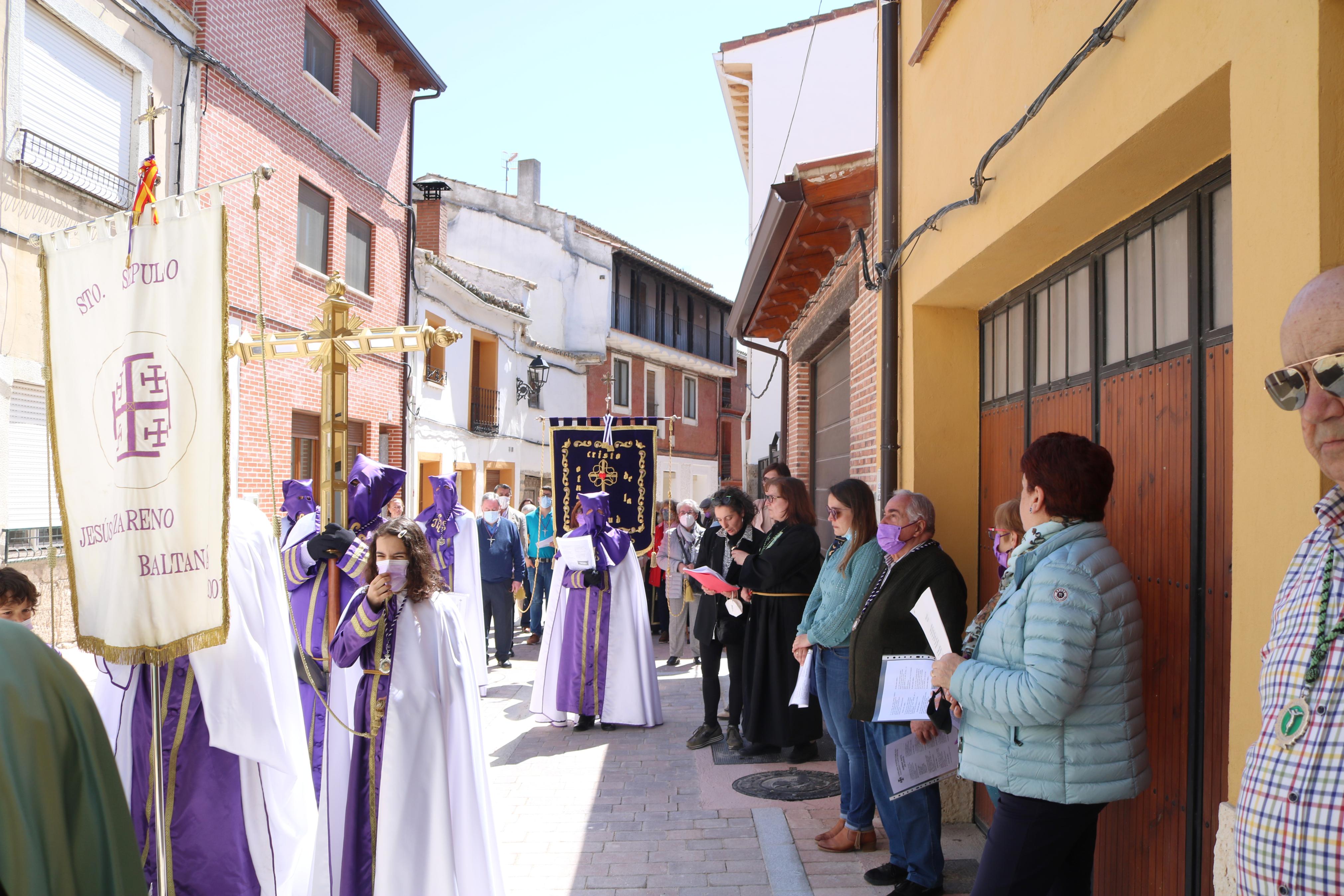 Baltanás vivió con profundo respeto la Semana Santa