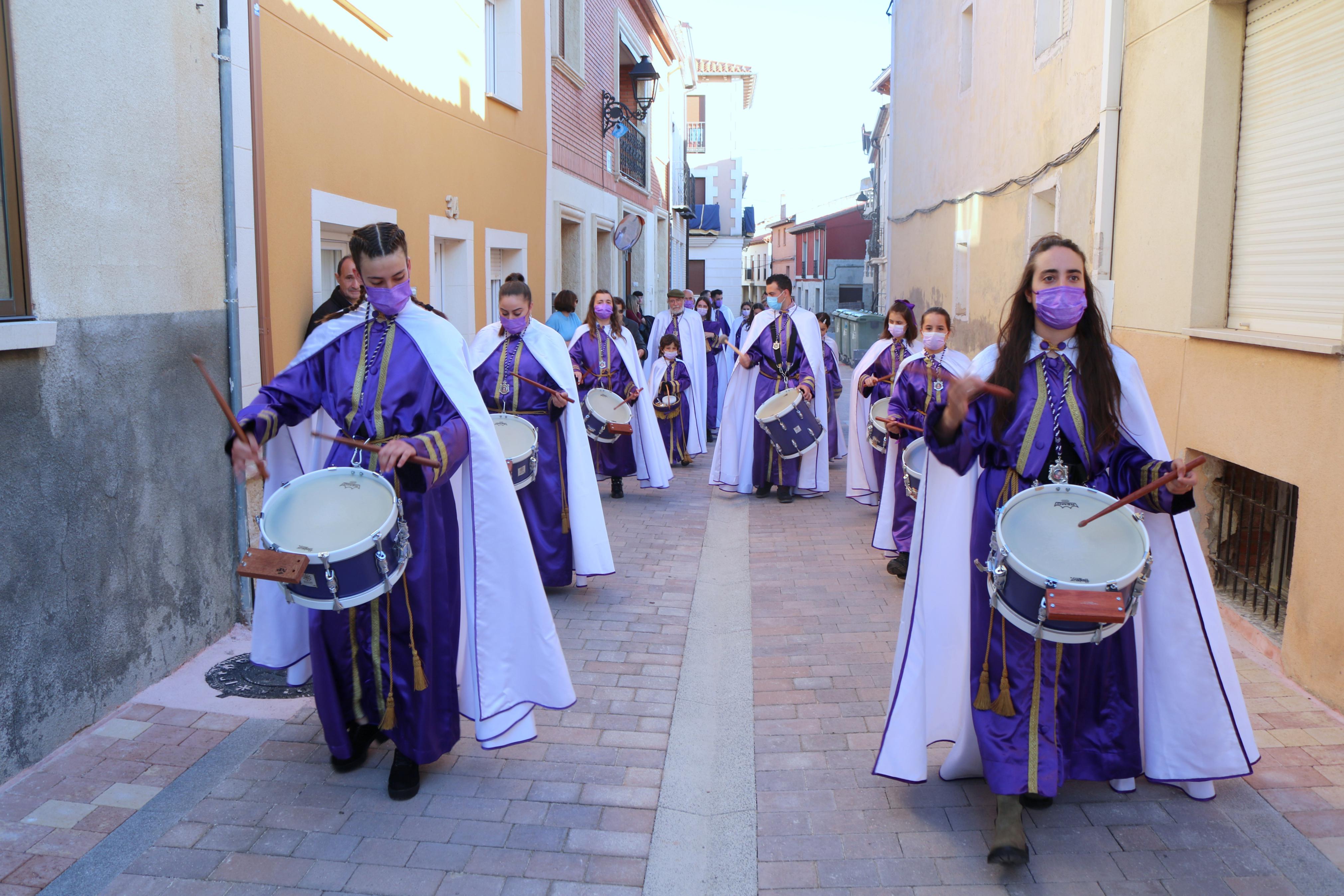 Baltanás vivió con profundo respeto la Semana Santa