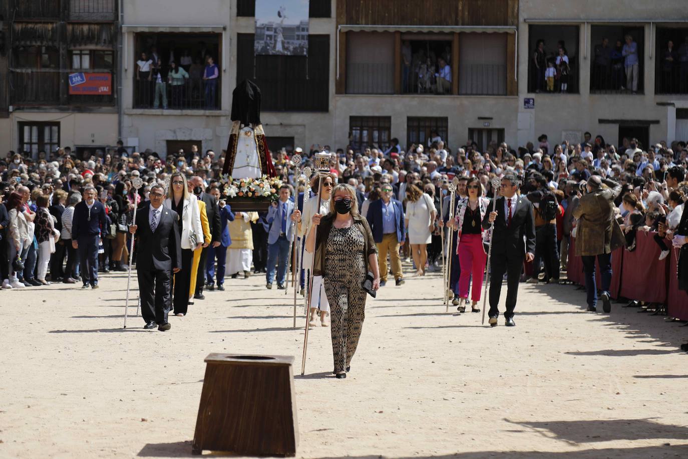 Fotos: Bajada del ángel en Peñafiel (1/2)