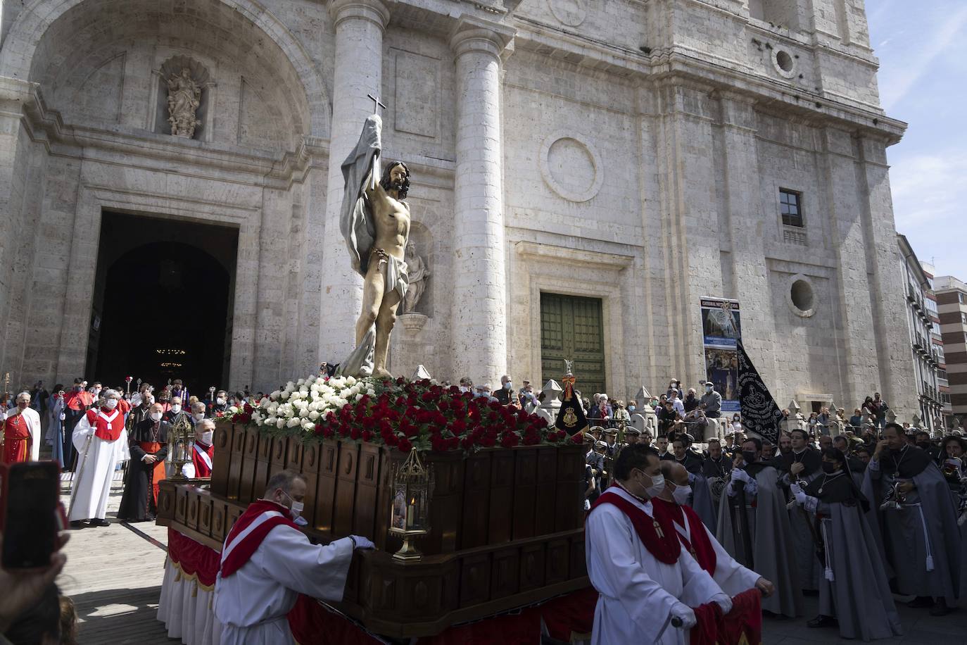 Fotos: Procesión del Encuentro en la Semana Santa de Valladolid (2/3)