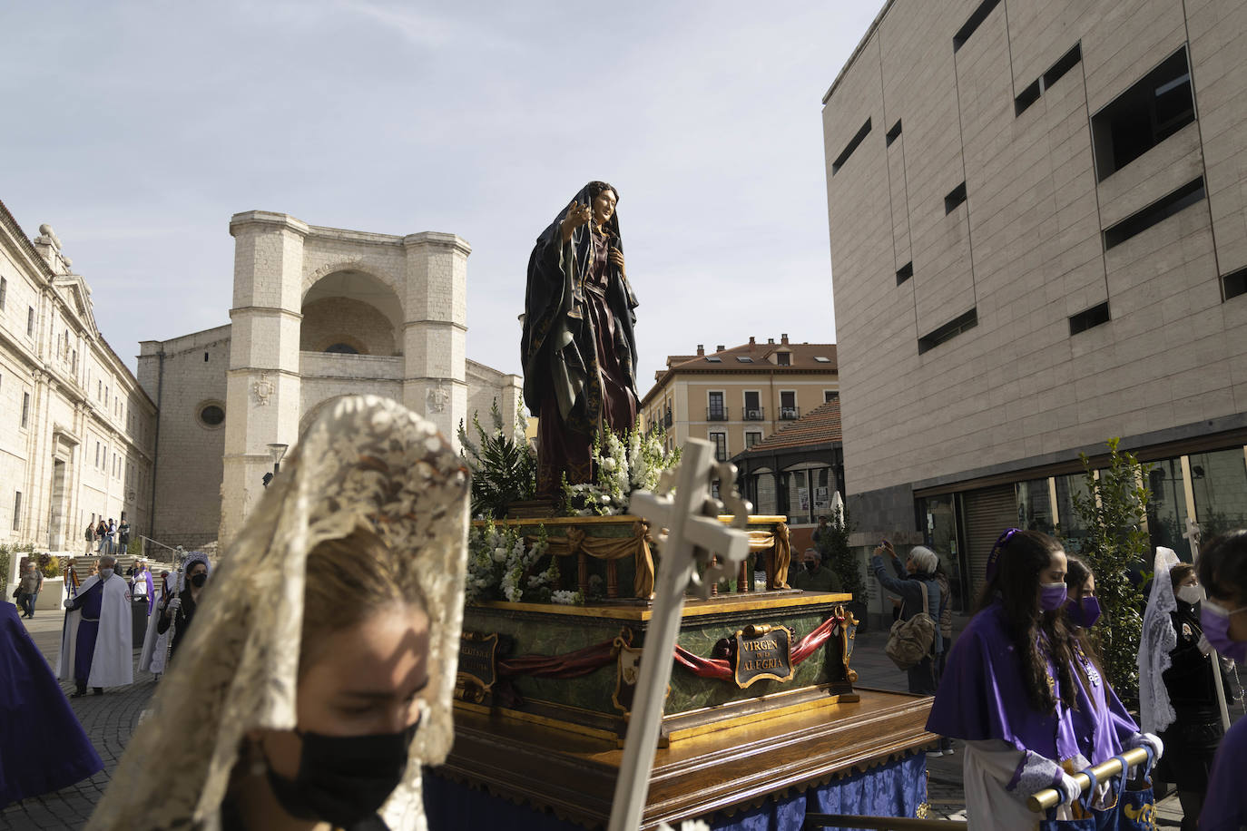 Fotos: Procesión del Encuentro en la Semana Santa de Valladolid (3/3)