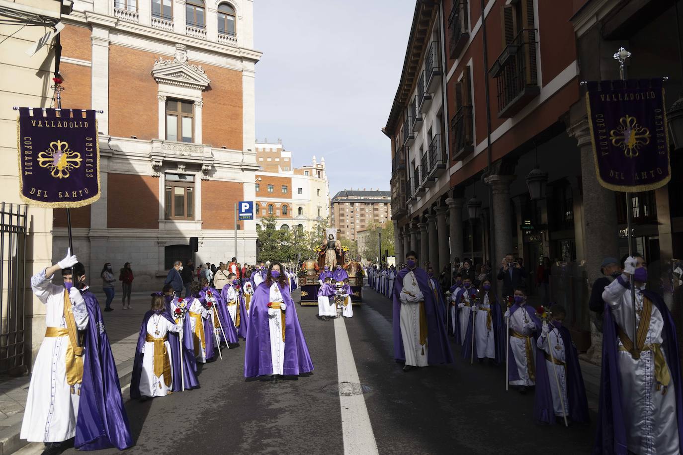 Fotos: Procesión del Encuentro en la Semana Santa de Valladolid (3/3)