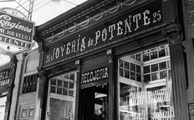 Imagen principal - Comercios históricos de Valladolid: Potente, la joyería más antigua de Valladolid