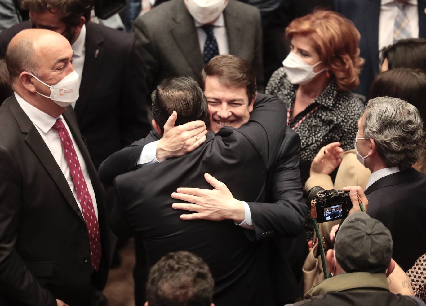 Fotos: Toma de posesión de Alfonso Fernández Mañueco como presidente de la Junta de Castilla y León (1/5)