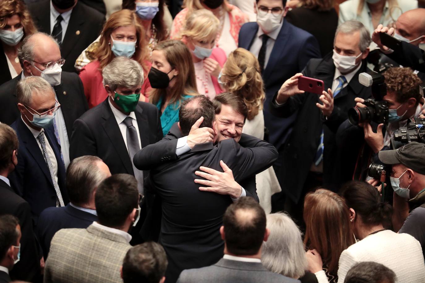 Fotos: Toma de posesión de Alfonso Fernández Mañueco como presidente de la Junta de Castilla y León (1/5)
