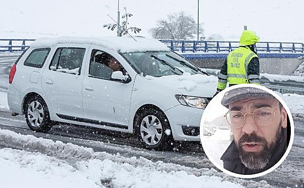 «Hasta las 8:30 horas no han empezado a pasar las quitanieves»