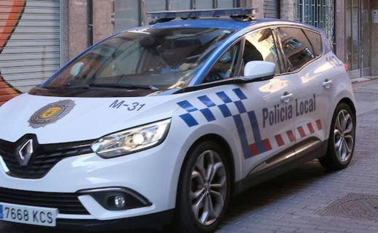 Un herido en una colisión en la avenida de Cuba de Palencia