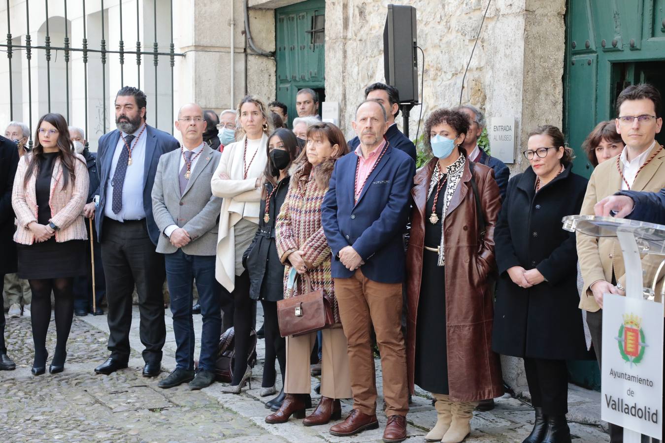 Fotos: Homenaje a Cervantes en su casa de Valladolid