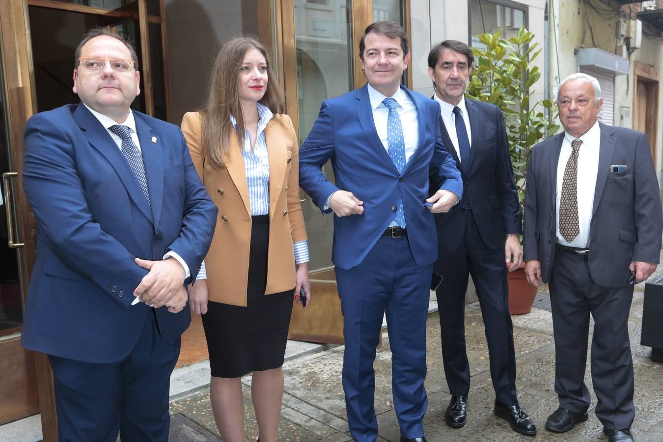 El presidente de la Junta de Castilla y León, Alfonso Fernández Mañueco, preside la entrega de los Premios Castilla y León 2021