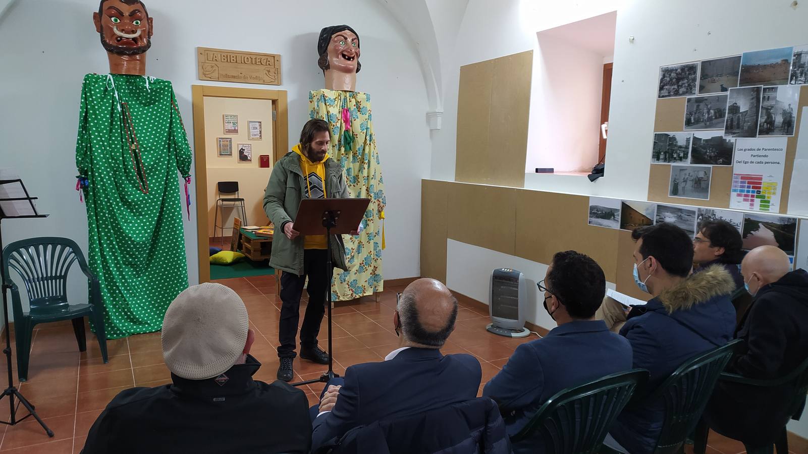 Fotos: Inauguración de la biblioteca de Palazuelo de Vedija