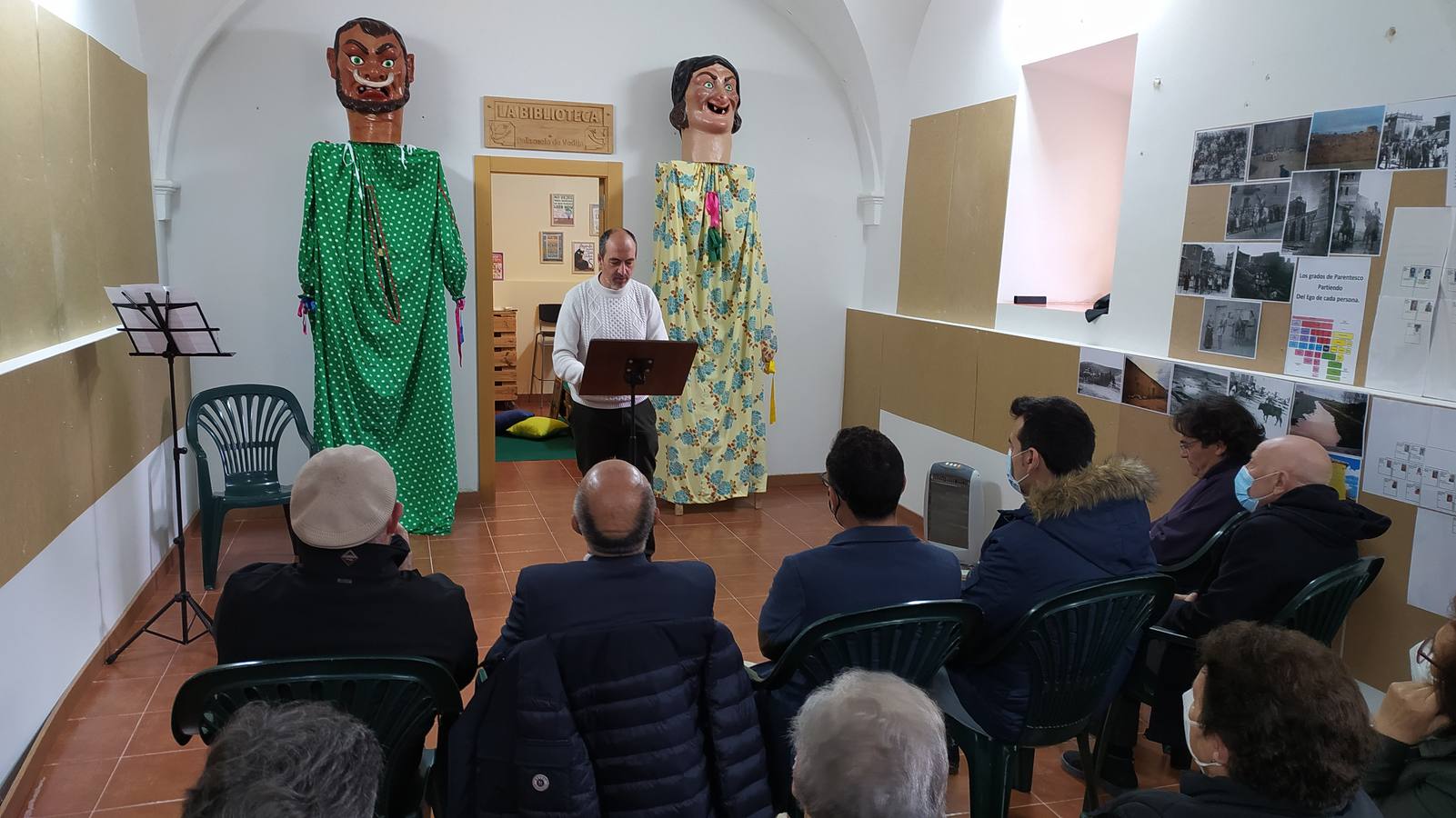 Fotos: Inauguración de la biblioteca de Palazuelo de Vedija