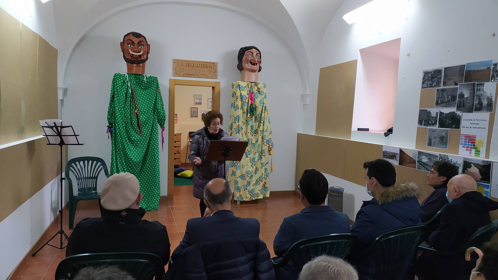 Fotos: Inauguración de la biblioteca de Palazuelo de Vedija