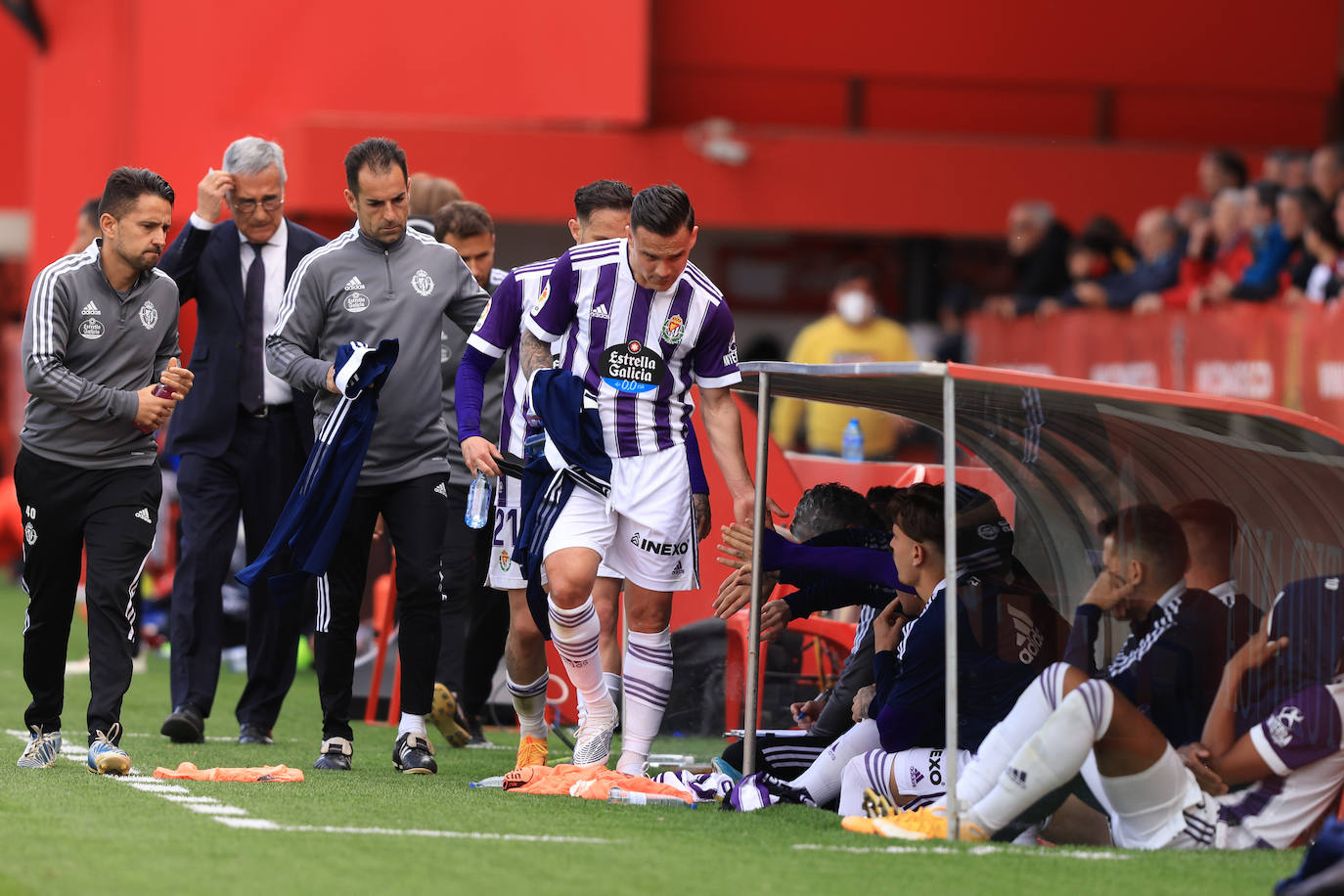 Fotos: Mirandés 0-1 Real Valladolid (1/2)