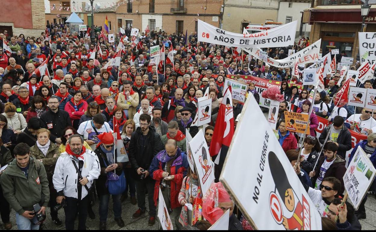 Celebración del Día de la Comunidad en Villalar en 2016.