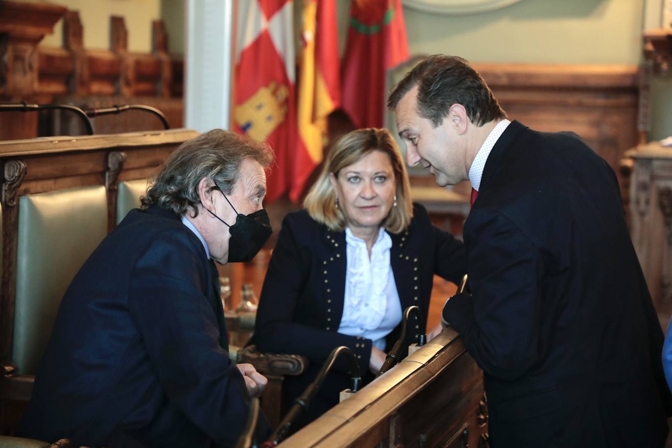 Fotos: Pleno sobre el soterramiento en el Ayuntamiento de Valladolid