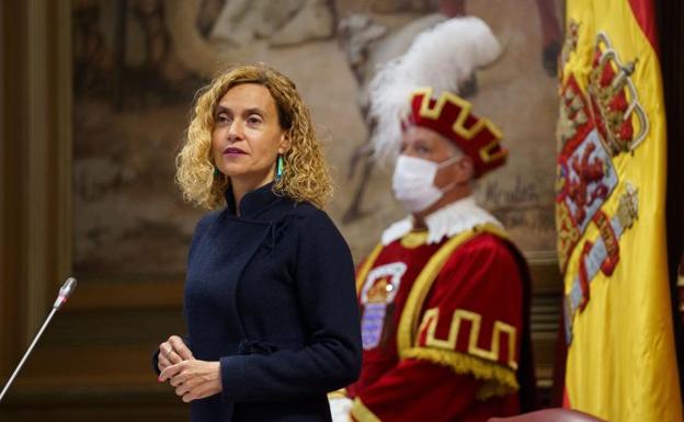 La presidenta del Congreso de los Diputados, Meritxell Batet.