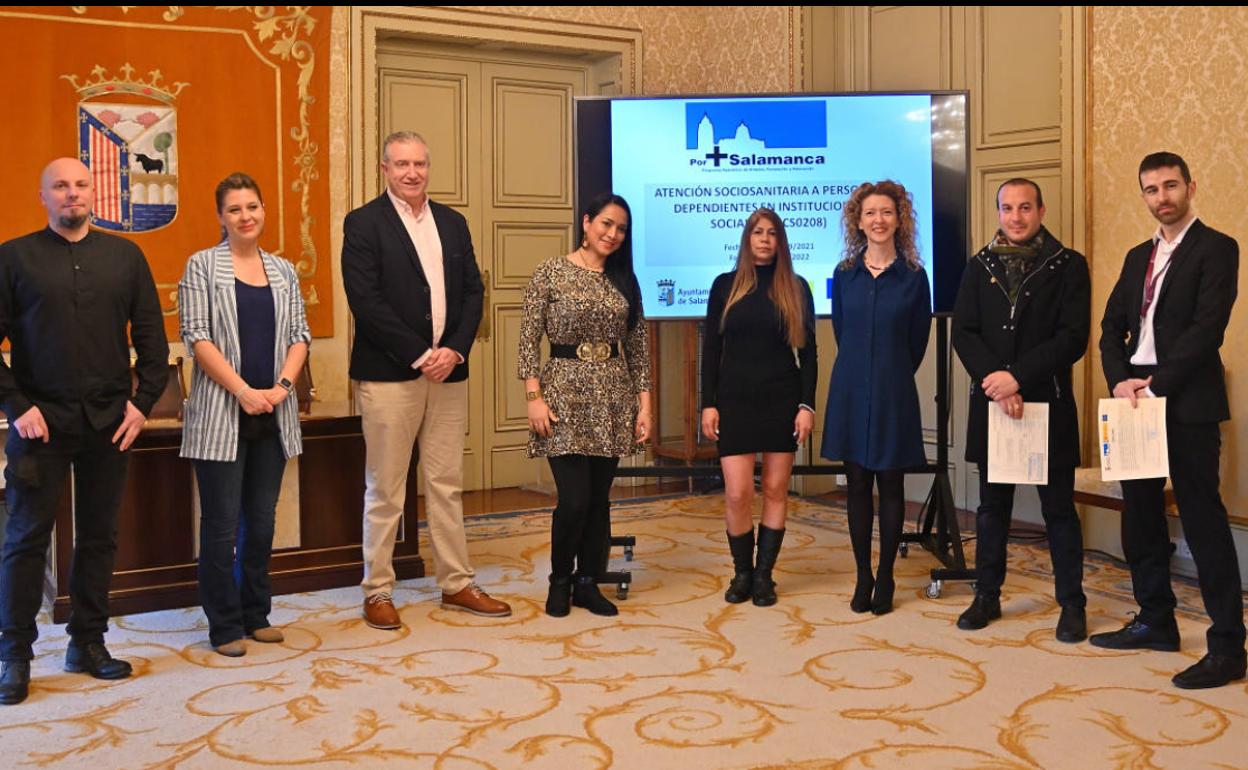 Participantes en la formación.