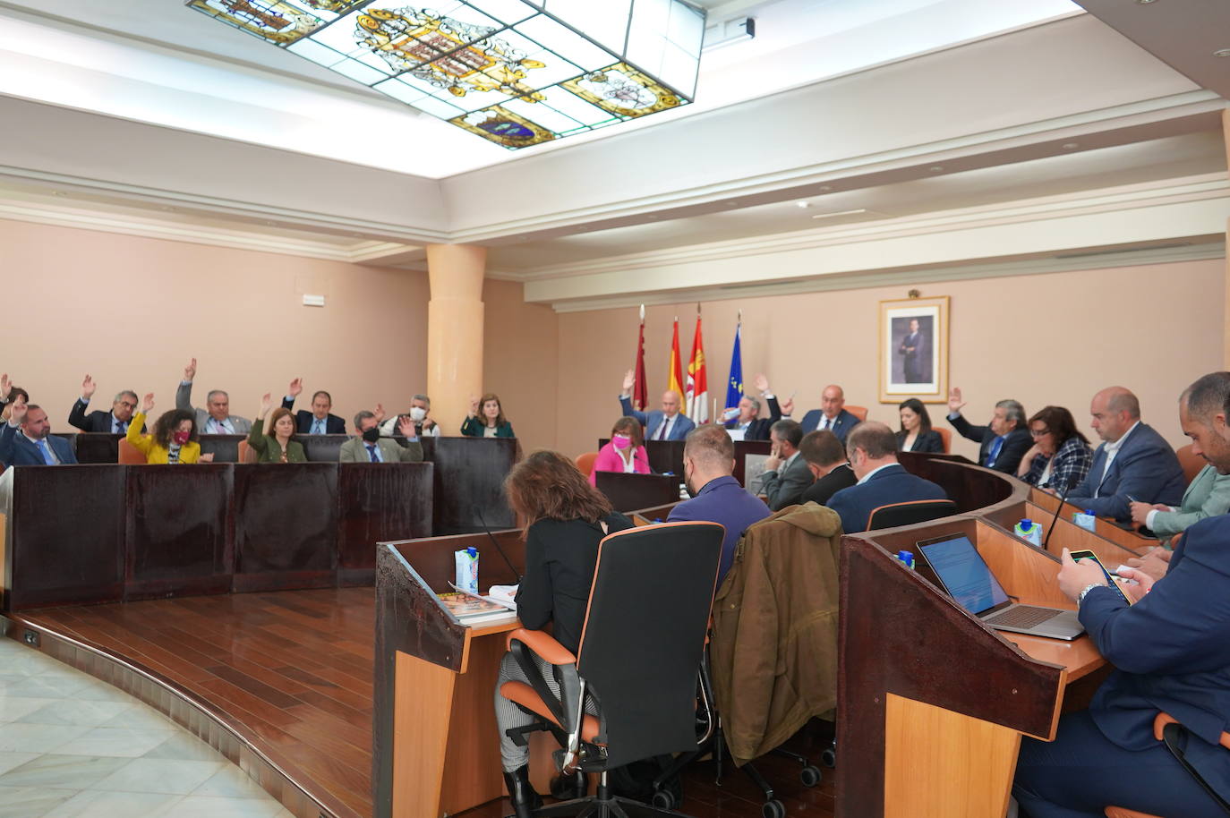 Pleno de la Diputación de Segovia del mes de abril.