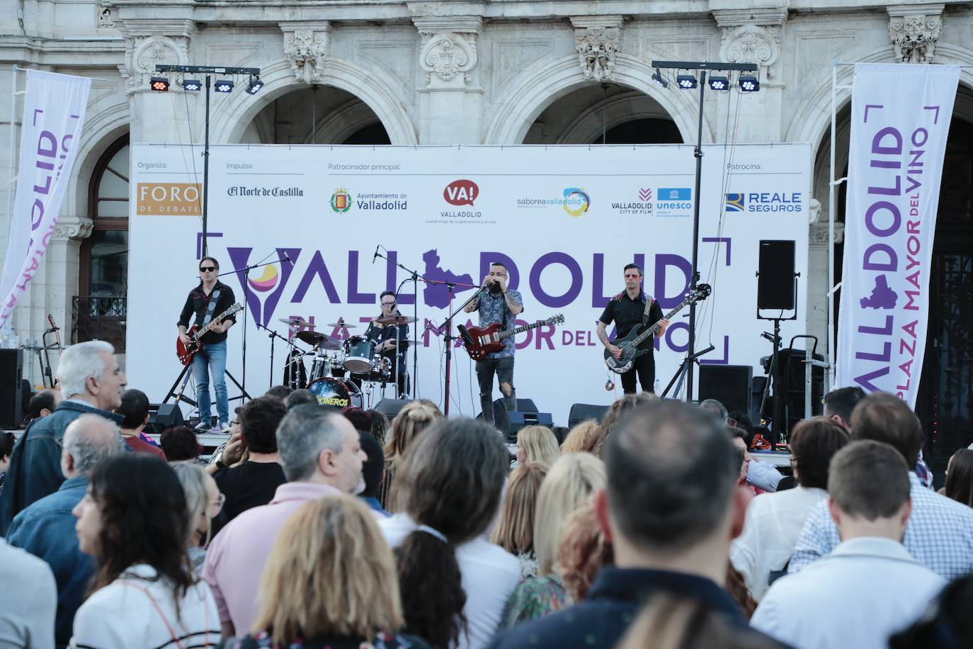 Tercera jornada de Valladolid. Plaza Mayor del Vino. 