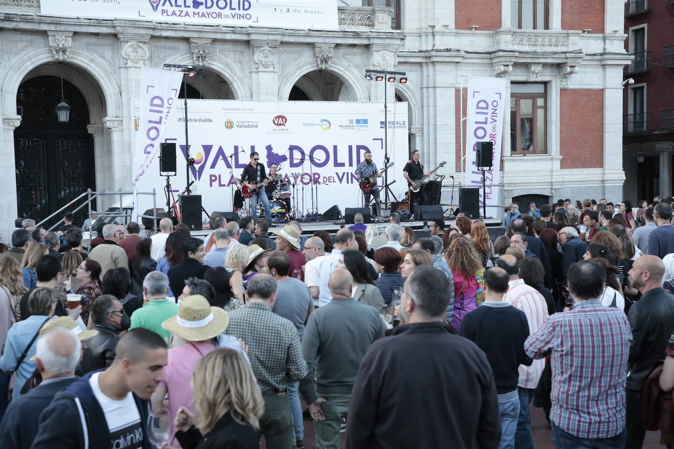 Tercera jornada de Valladolid. Plaza Mayor del Vino. 