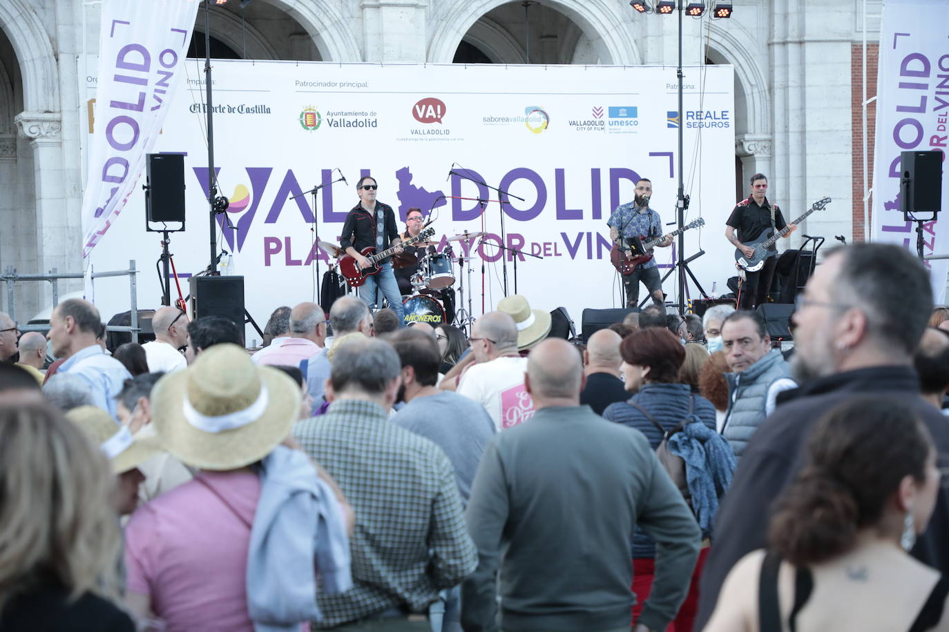 Tercera jornada de Valladolid. Plaza Mayor del Vino. 