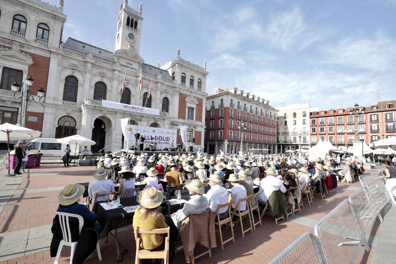 Tercera jornada de Plaza Mayor del Vino. 