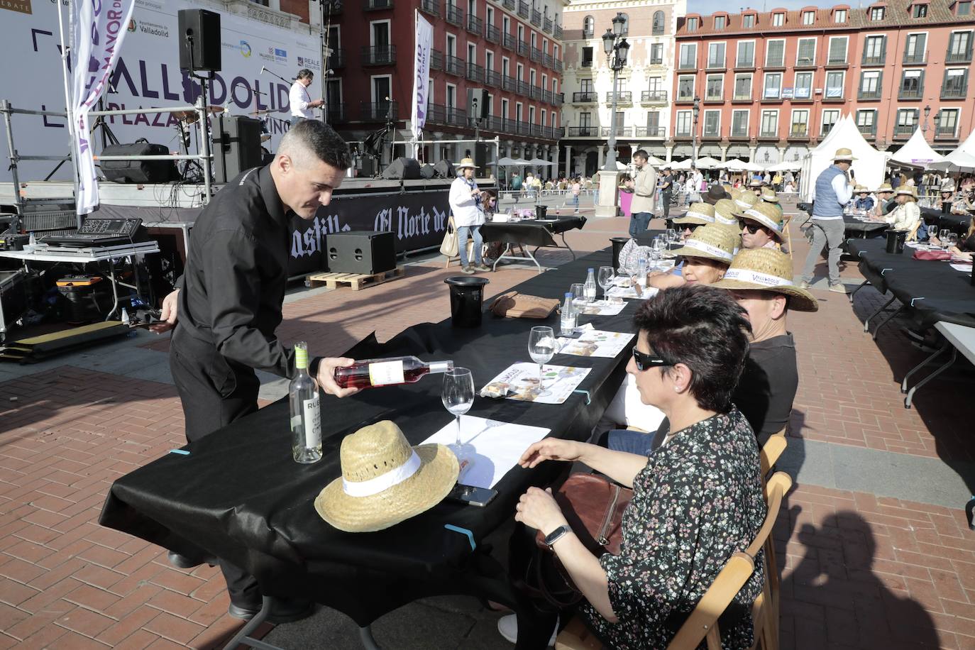 Tercera jornada de Plaza Mayor del Vino. 