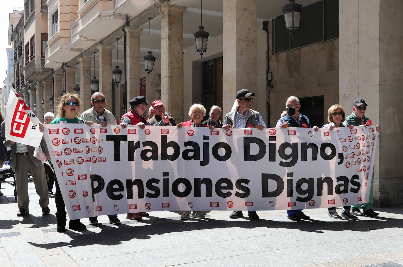 Fotos: Manifestación del Primero de Mayo en Palencia