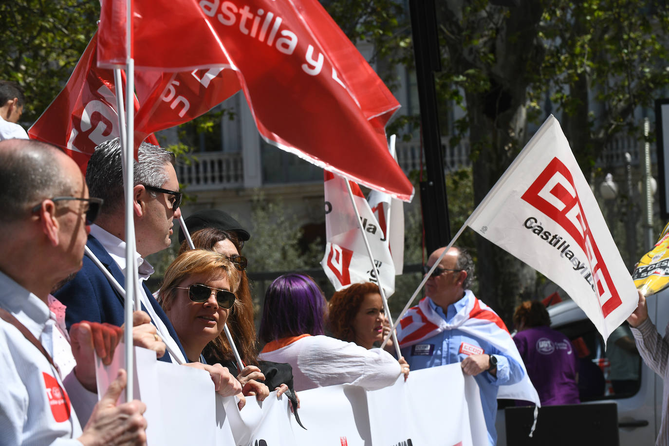 Fotos: Manifestación del 1º de Mayo por las calles de Valladolid (1/2)