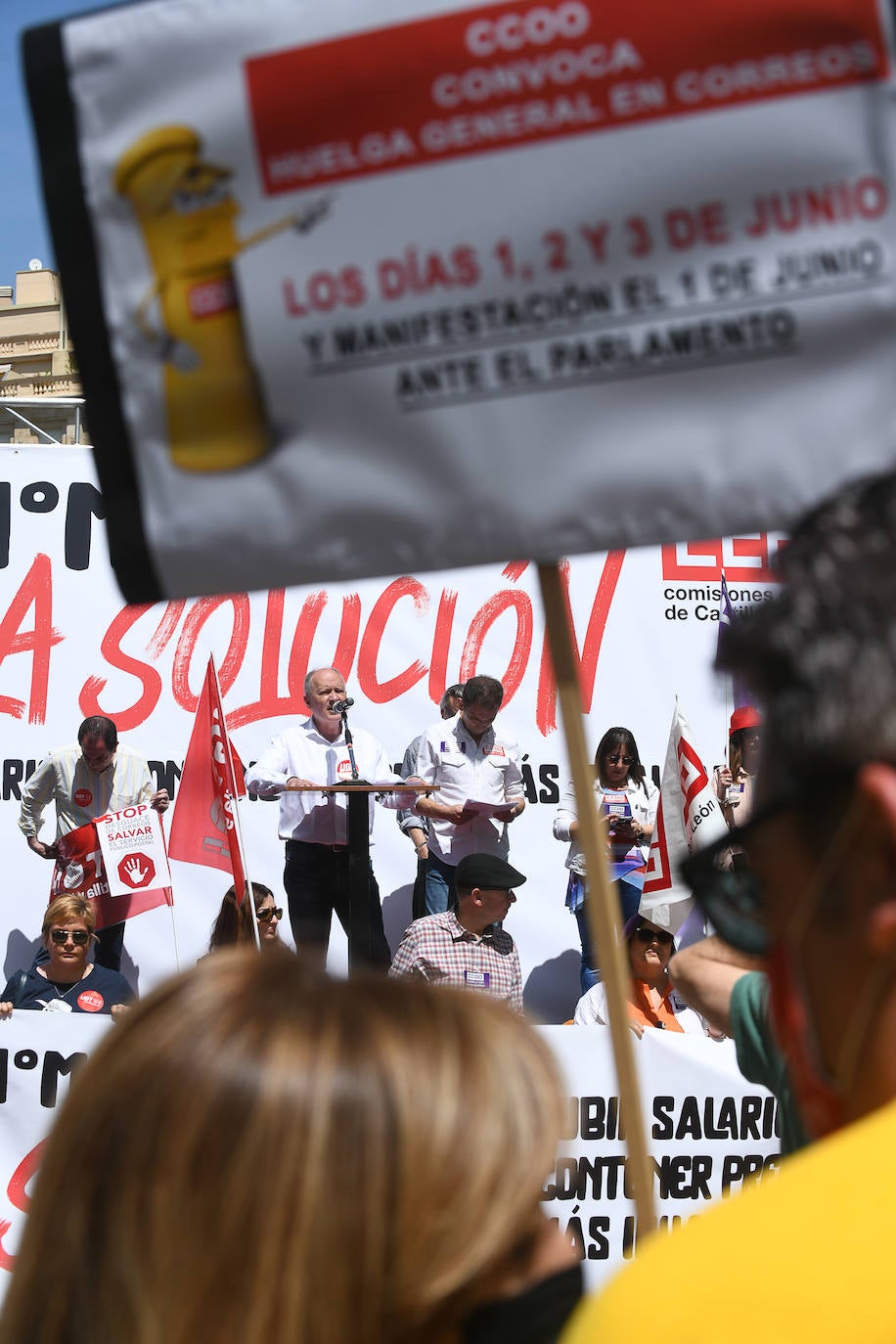 Fotos: Manifestación del 1º de Mayo por las calles de Valladolid (2/2)