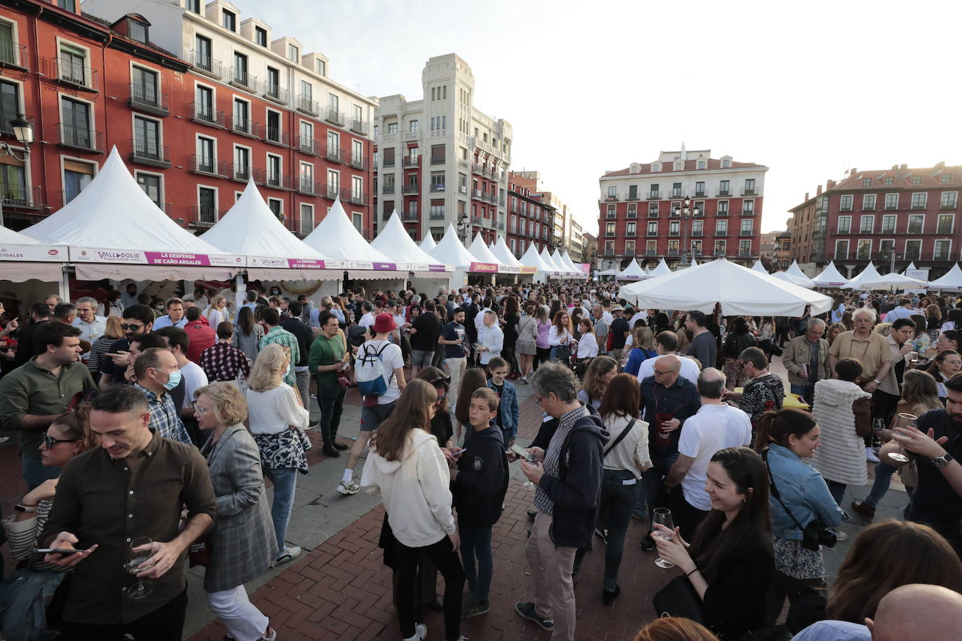 Fotos: Segunda jornada de Plaza Mayor del Vino en Valladolid (3/4)