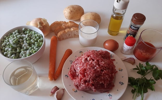 Imagen principal - Receta de albóndigas en salsa