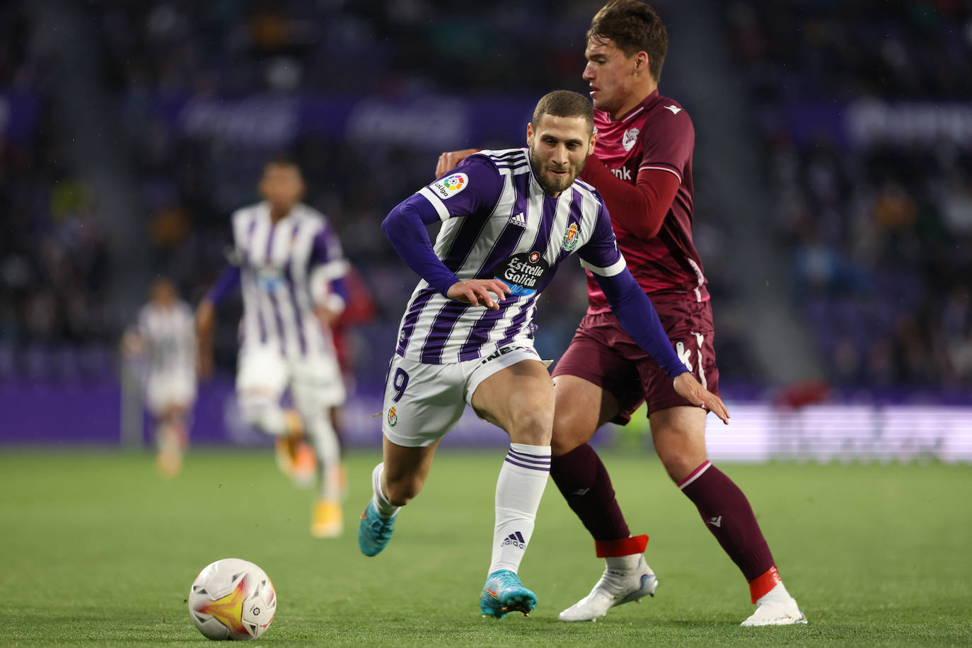 Las imágenes del encuentro entre el Real Valladolid y la Real Sociedad. 