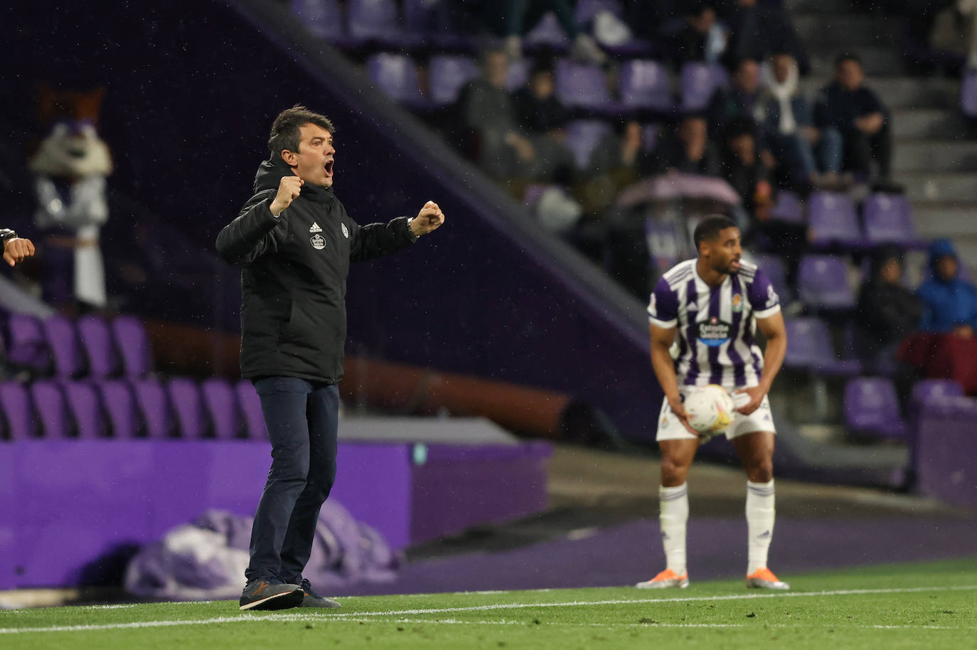 Las imágenes del encuentro entre el Real Valladolid y la Real Sociedad. 