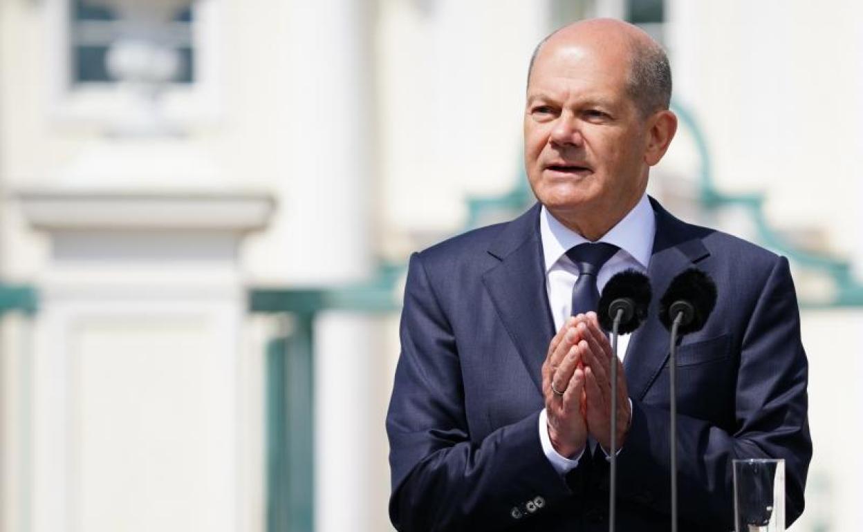 El canciller alemán, Olaf Scholz.