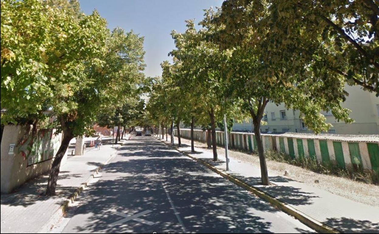 Calle Ramón González Alegre de Ponferrada.
