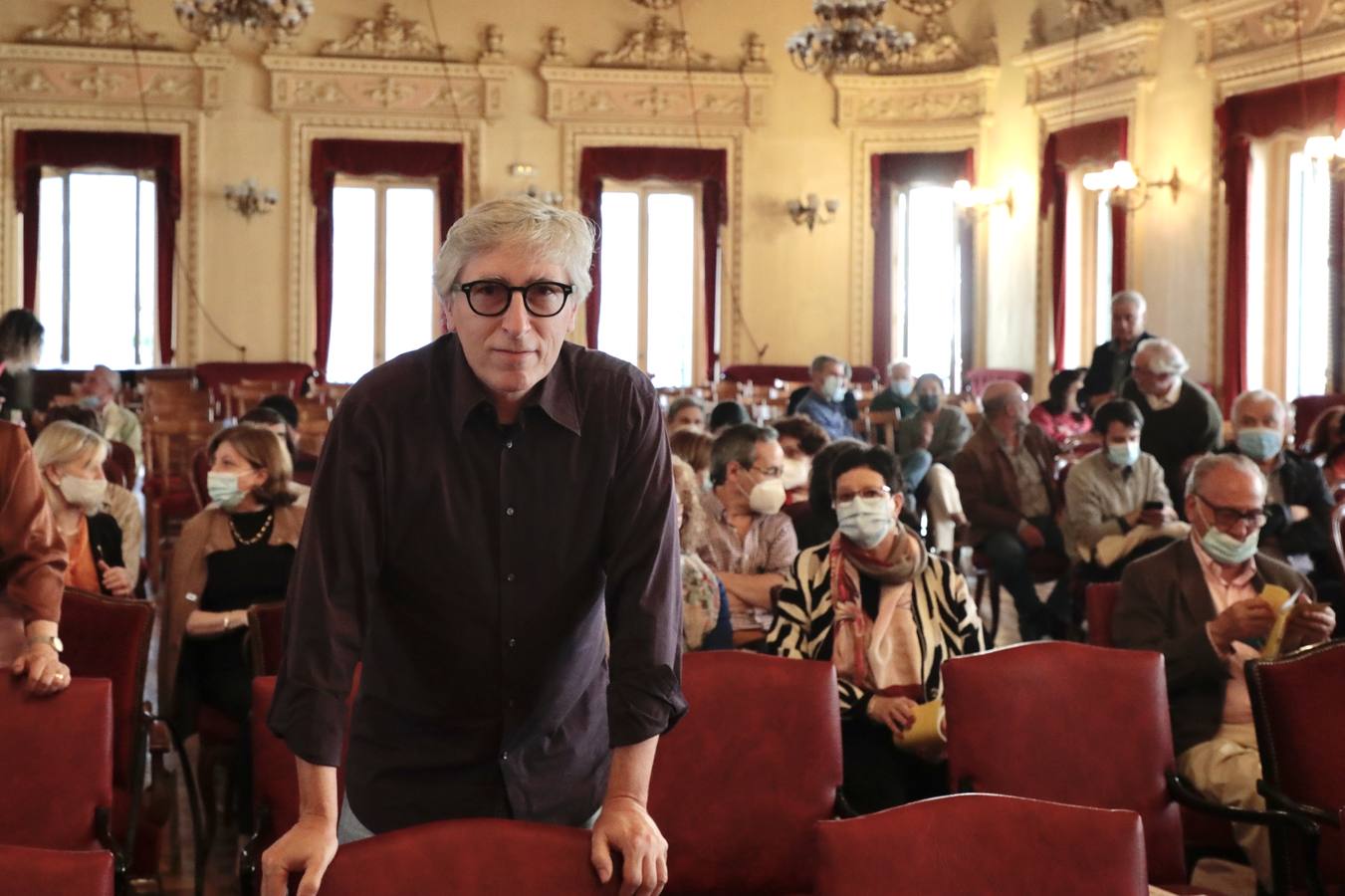 Fotos: David Trueba, en el ciclo &#039;Cronistas del siglo XXI&#039; de la Fundación Miguel Delibes