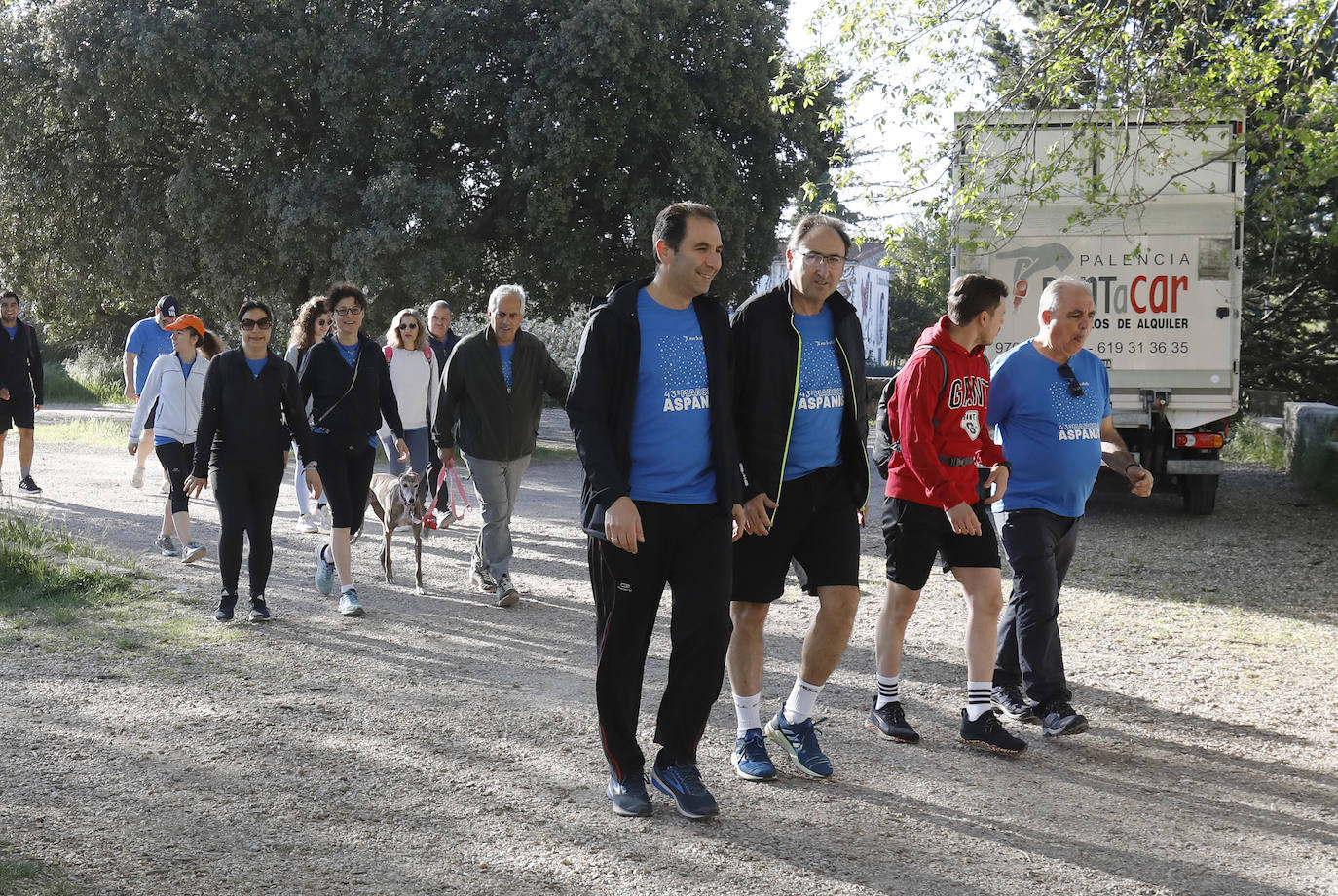 Fotos: La Marcha de Aspanis de Palencia en imágenes